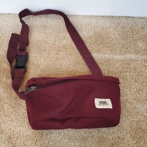 Vans Off the Wall Maroon/Burgundy Fanny Pack
